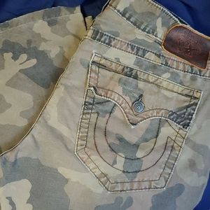 True Religion camo pants